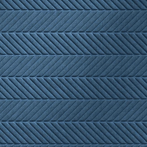 Waterhog Herringbone with a rubber border