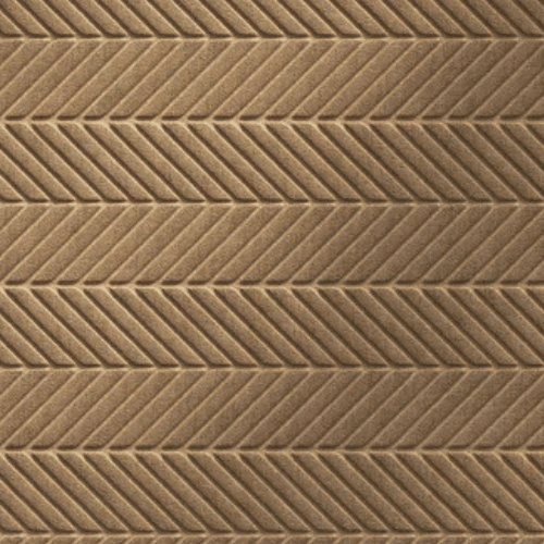 Waterhog Herringbone with a rubber border