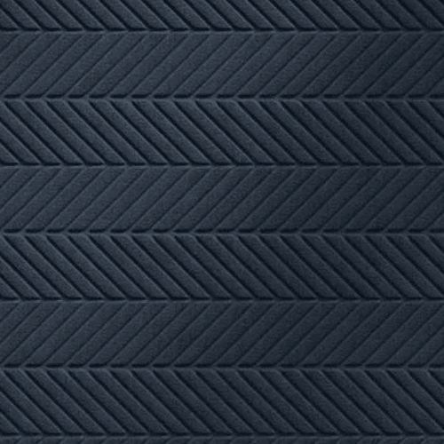 Waterhog Herringbone with a rubber border