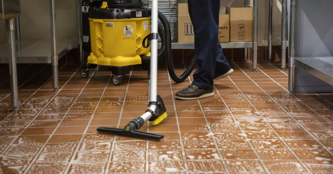 HOW TO CLEAN GREASY COMMERCIAL KITCHEN FLOOR
