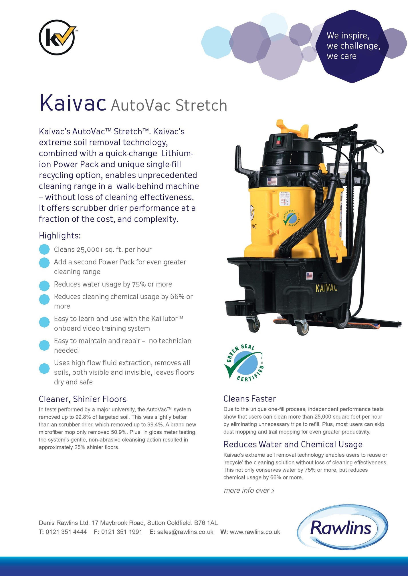Kaivac AutoVac™ Stretch™ Rawlins